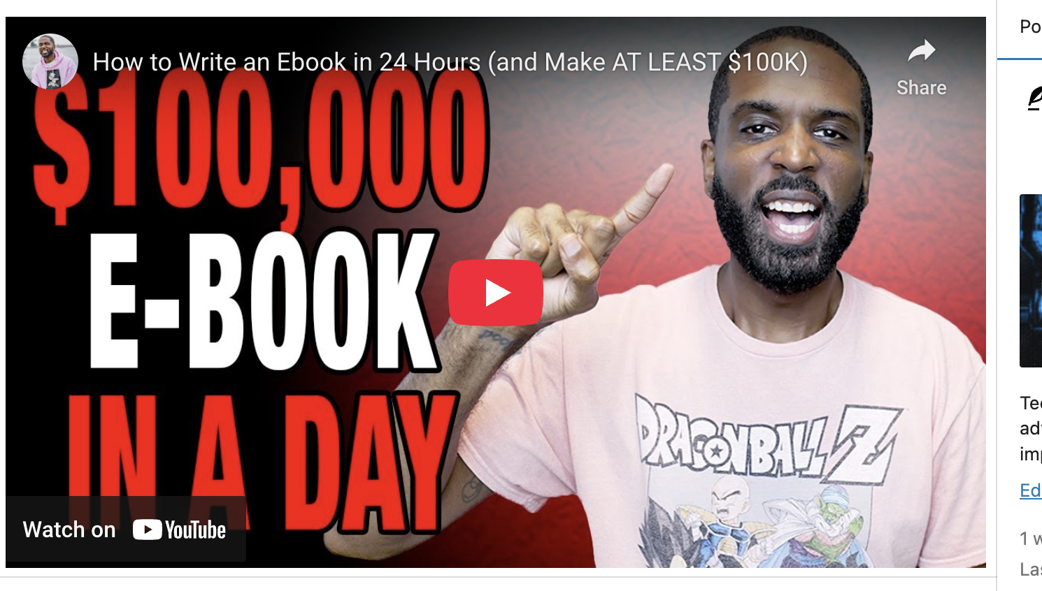 How to Write an Ebook in 24 Hours (and Make AT LEAST $100K)