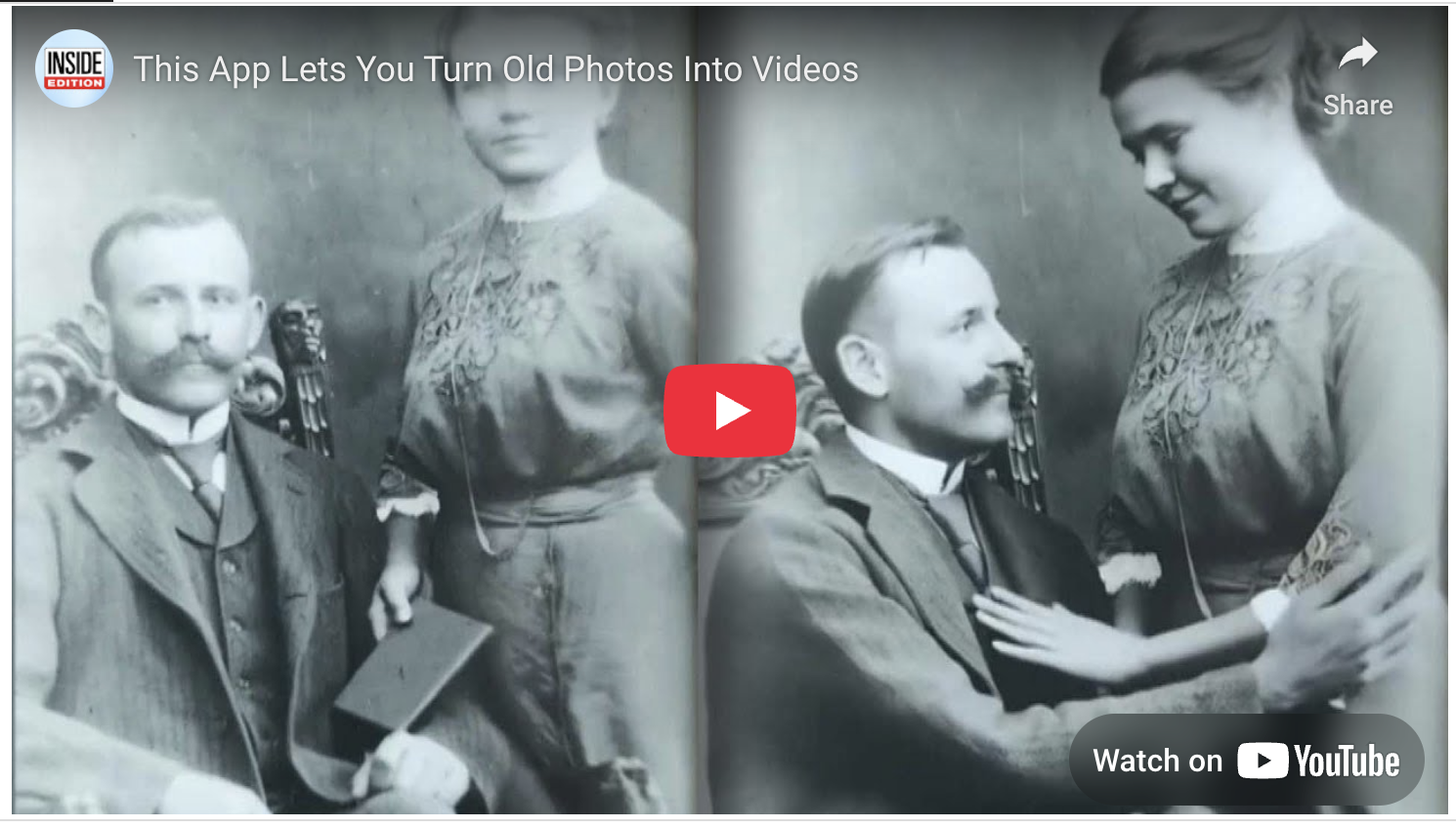 This App Lets You Turn Old Photos Into Videos