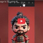 Convert an image to 3D using Ai
