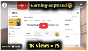 How Much does YouTube pay for 1k views in 2025?
