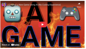 I Created a New Game Using AI (No Coding Experience)