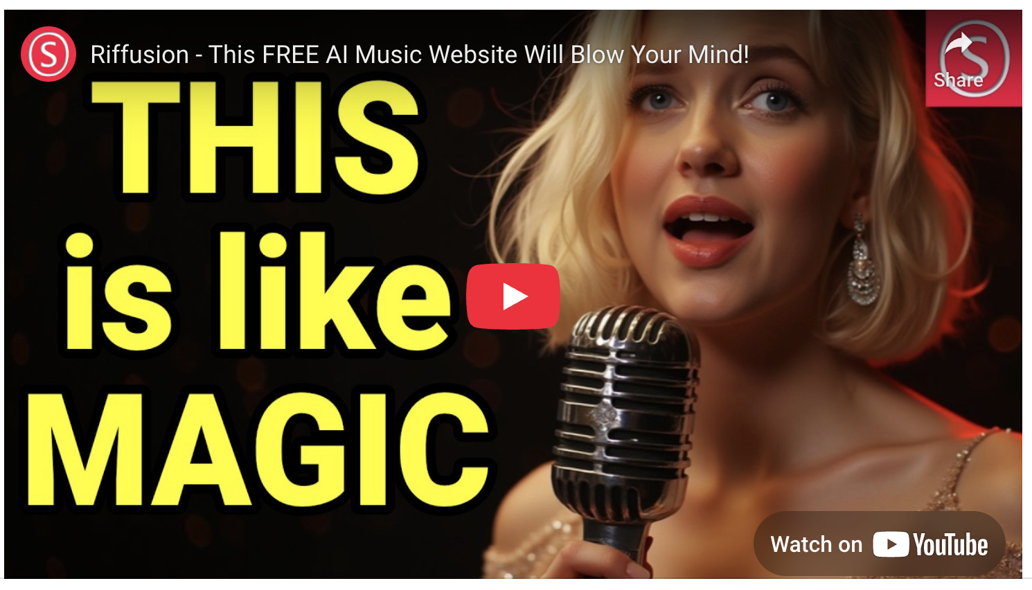 Riffusion - This FREE AI Music Website Will Blow Your Mind!